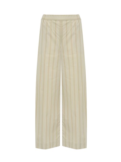 Pantalone Arley in cotone a righe MM Max Mara | 2516131028600003